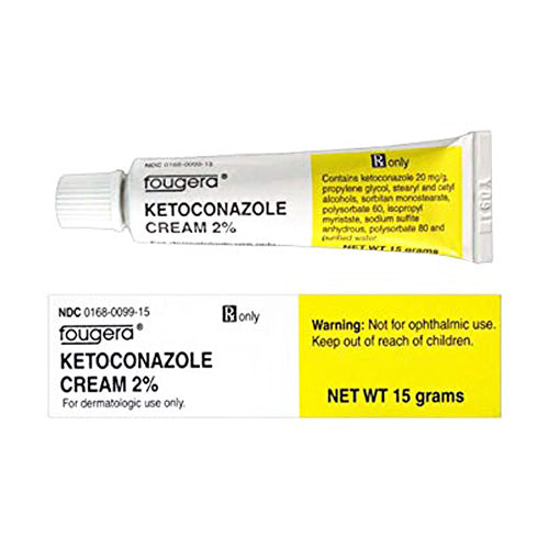 Ketoconazole Topical Antifungal Cream 2% 15 gram Tube