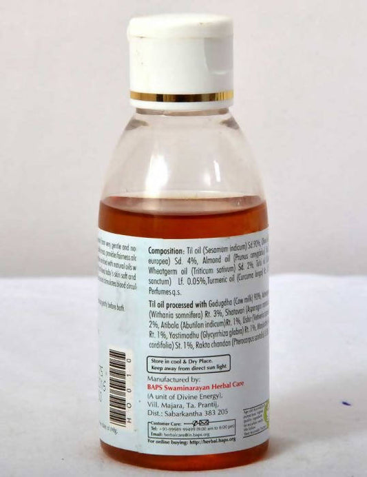 Baps Amrut Baby Massage Oil