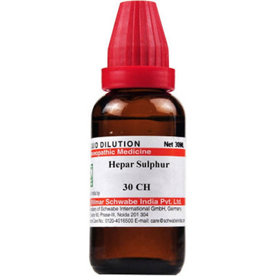 Dr. Willmar Schwabe India Hepar Sulphur Dilution