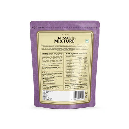 Anand Sweets & Savouries Khasta Mixture Pack | 400 gms