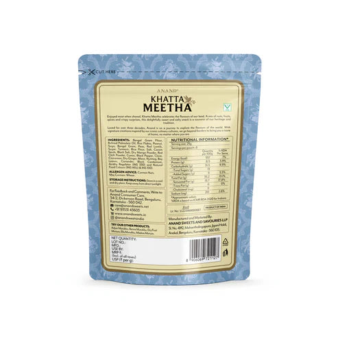 Anand Sweets & Savouries Khatta Meetha Pack | 400 gms