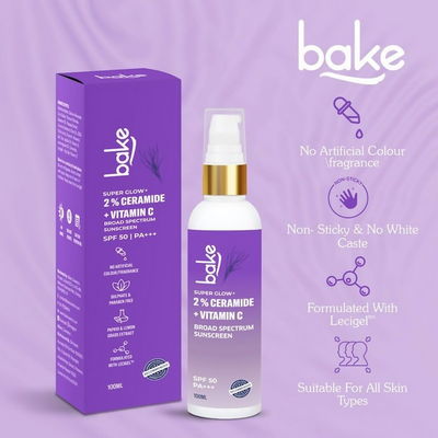 Bake 2% Ceramide + Vitamin C Sunscreen Spf 50 Pa+++