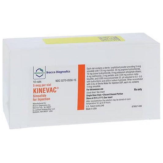 Kinevac Sincalide for Injection 5 mcg Per Vial by Bracco (RX)