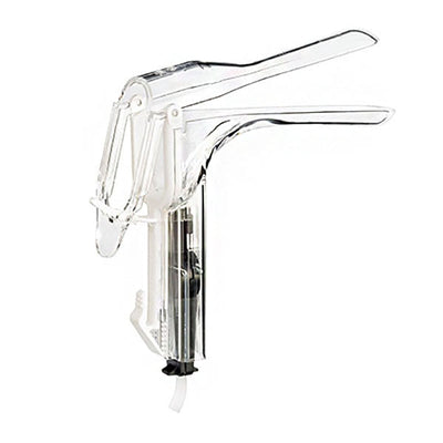 KleenSpec 590 Pederson Vaginal Speculum Built-In Light Source, Double Blade Duckbill, Office Grade