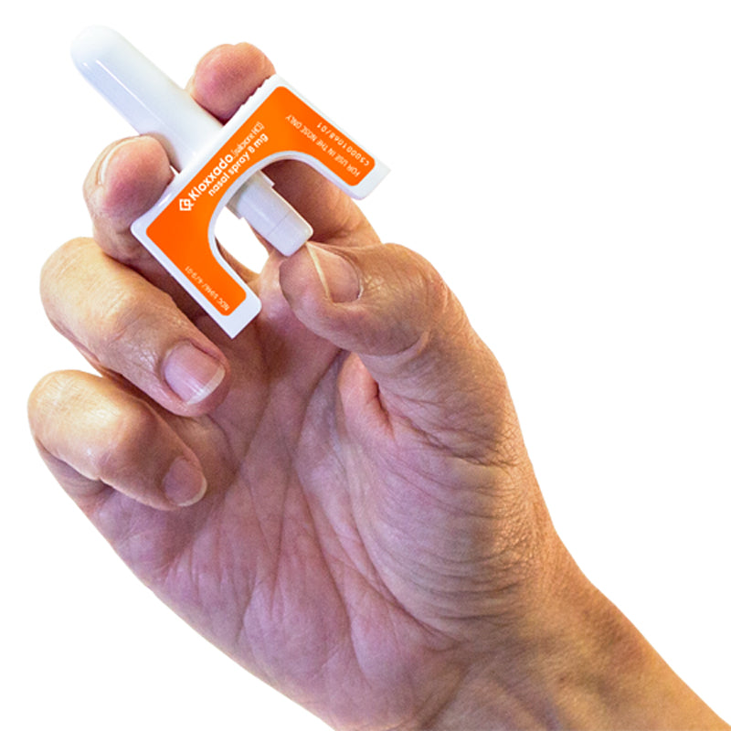 Kloxxado Naloxone Nasal Spray 8 mg x 2 Doses Per Box (Rx)