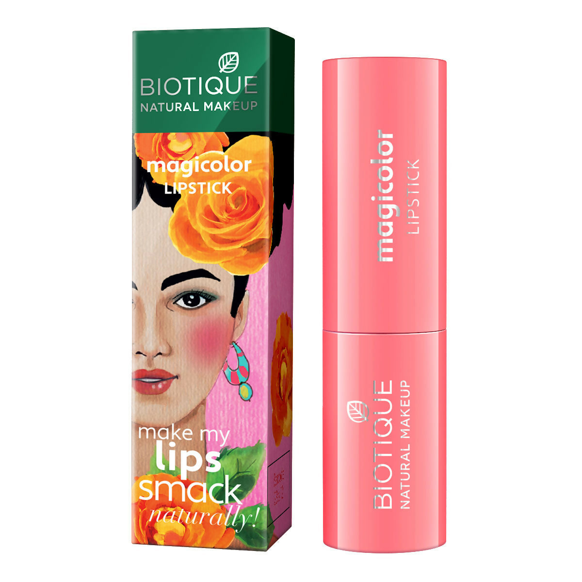 Biotique Magicolor Lipstick - Twinkle Pink