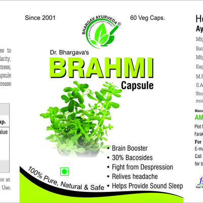 Dr.Bhargav's Brahmi Capsules