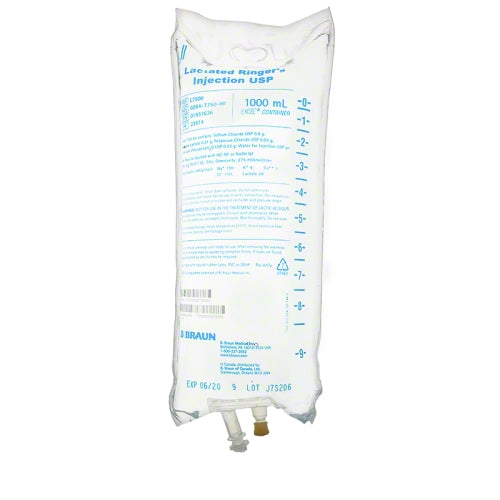 IV Bag Lactated Ringer Solution (Rx)