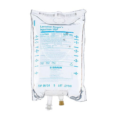 IV Bag Lactated Ringer Solution (Rx)