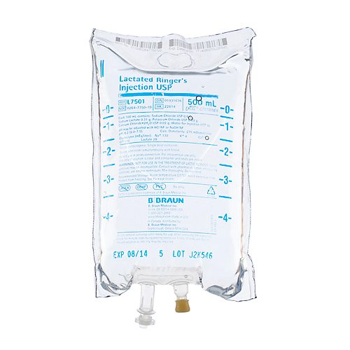 IV Bag Lactated Ringer Solution (Rx)