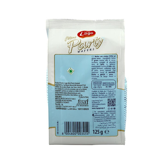 Coconut Cream Mini Party Wafers