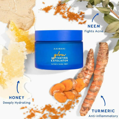 Aavrani Glow Activating Exfoliator Brightening Face Mask