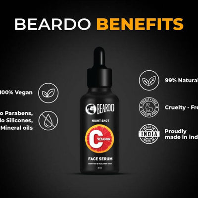 Beardo Night Shot Vitamin C Face Serum