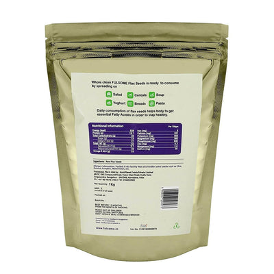 Fulsome Raw Flax Seeds