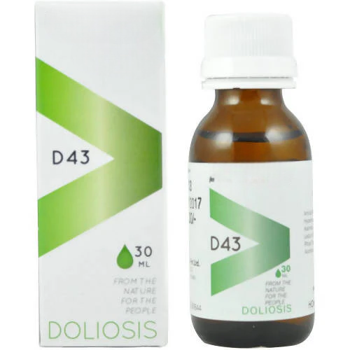 Doliosis Homeopathy D43 Drops