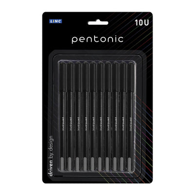 Pentonic 0.7mm Blister Ball Point Pen - Black Ink