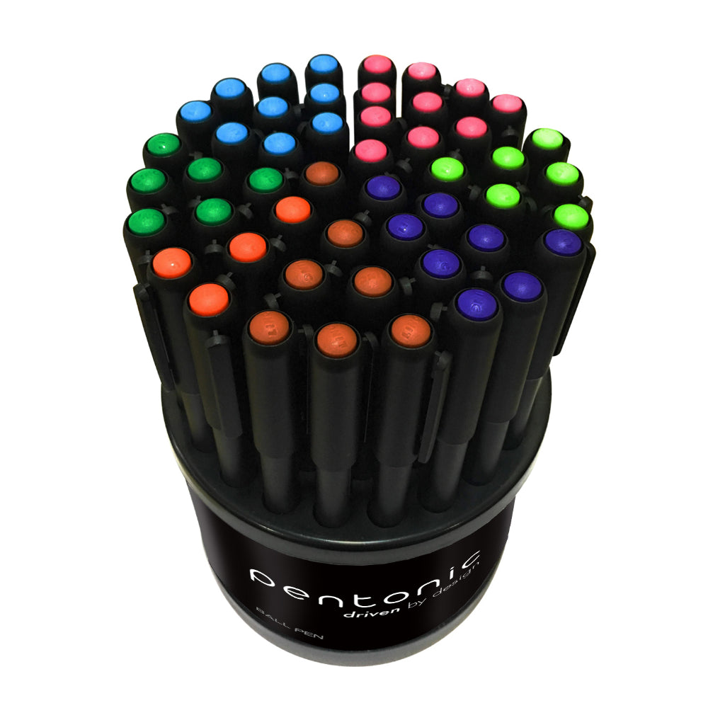 Pentonic 0.7mm Ball Point Pen - Multicolor Ink