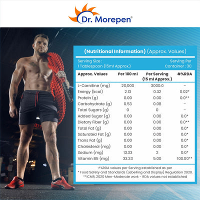 Dr Morpen L-Carnitine Pro Orange