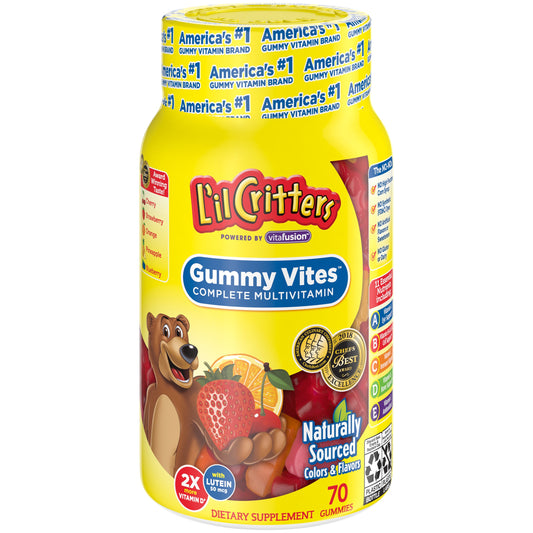 L'il Critters Gummy Vites Kids Multivitamin 70 ct