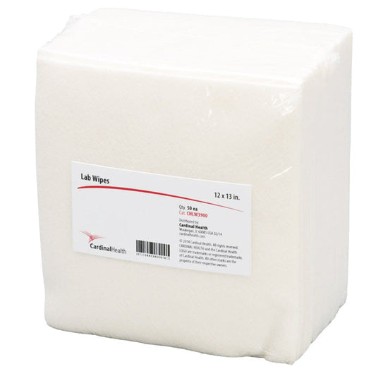 Lab Wipes, Highly Absorbent, Low Linting 12 x 13 inches, 900/Case