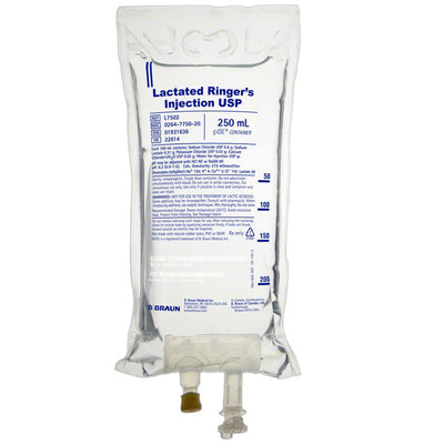 IV Bag Lactated Ringer Solution (Rx)