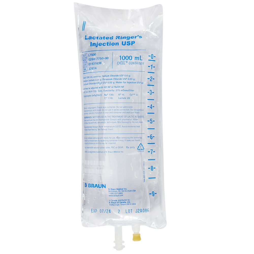 IV Bags, IV Fluid Solution for Intravenous & Infusion IV Therapy (Rx)