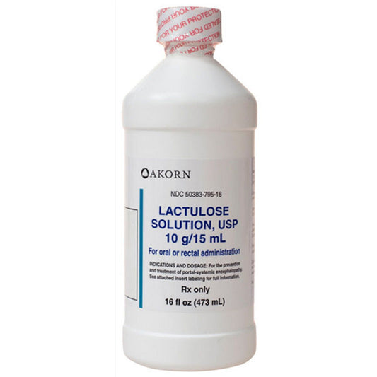 Lactulose Solution 10g/15 ml Bottle 16 oz (Rx)