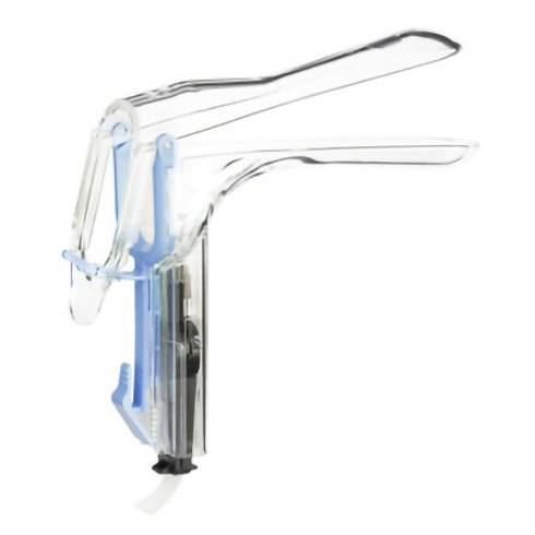 KleenSpec 590 Pederson Vaginal Speculum Built-In Light Source, Double Blade Duckbill, Office Grade
