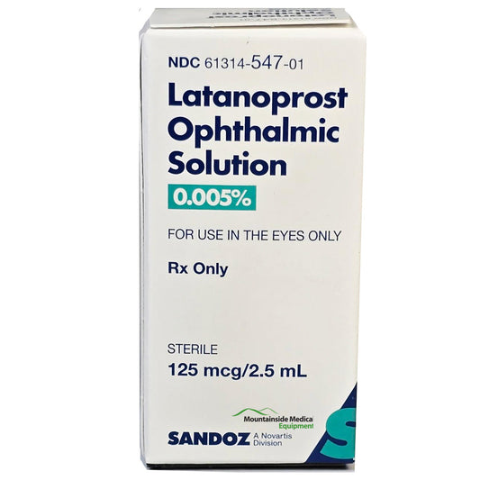 Latanoprost Eye Drops 0.005% Ophthalmic Solution 2.5 mL by Sandoz *Refrigerated (Rx)