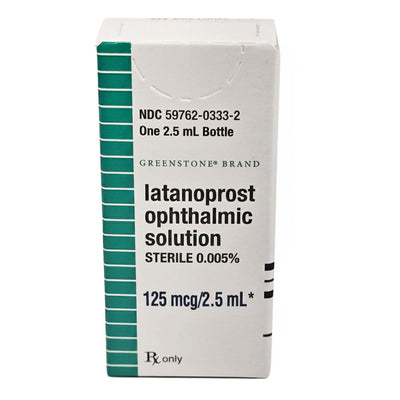 Latanoprost Eye Drops 0.005% Greenstone Brand 2.5 mL (Rx)  *Refrigerated Item*