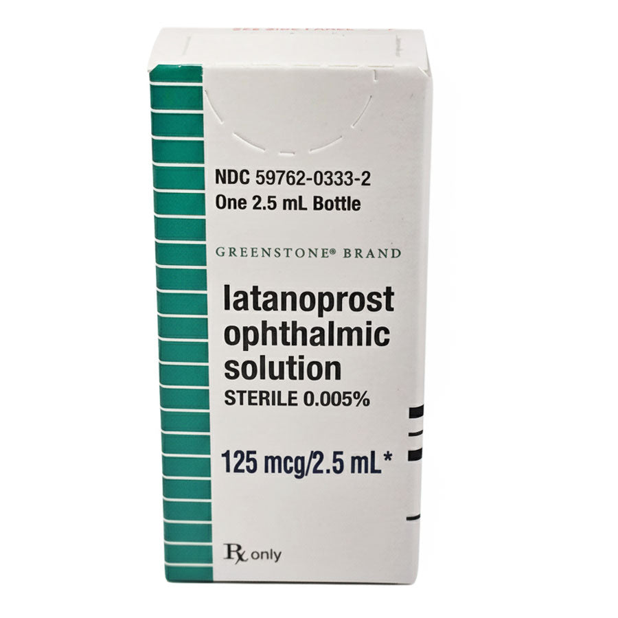 Latanoprost Eye Drops 0.005% Greenstone Brand 2.5 mL (Rx)  *Refrigerated Item*