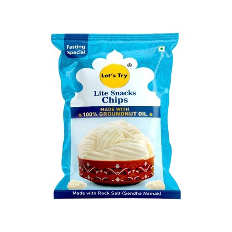 Let's Try Lite Snacks Chips - 50 gms