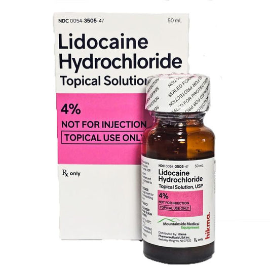 Lidocaine Hydrochloride 4% Topical Solution by Hikma (Rx)