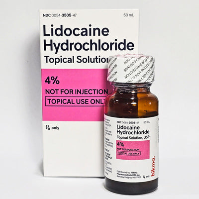 Lidocaine Hydrochloride 4% Topical Solution by Hikma (Rx)
