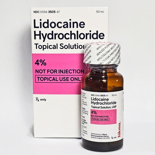 Lidocaine Hydrochloride 4% Topical Solution by Hikma (Rx)