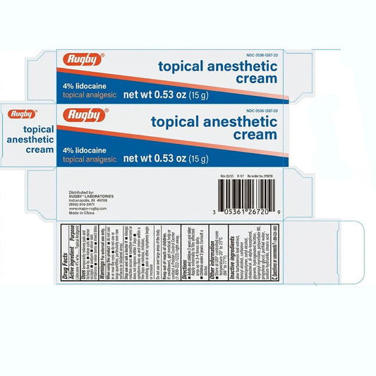 Lidociane Cream 4% Topical Anesthetic Numbing Cream, Over the Counter