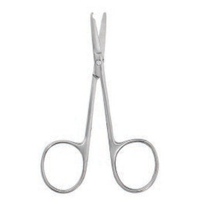 Littauer Suture Scissors 4.5 Inches, Stainless Steel with Finger Ring Handle