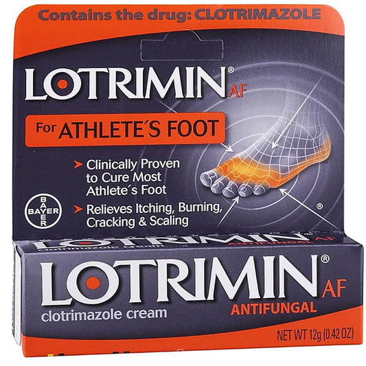 Lotrimin AF Antifungal Cream (1% Clotrimazole) 12 gram