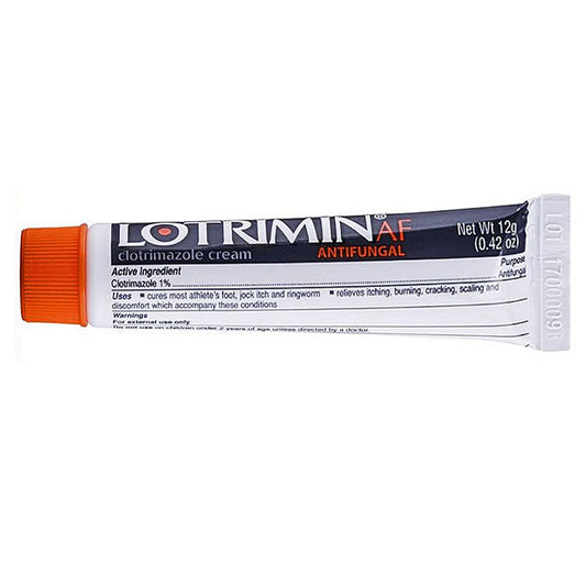 Lotrimin AF Antifungal Cream (1% Clotrimazole) 12 gram