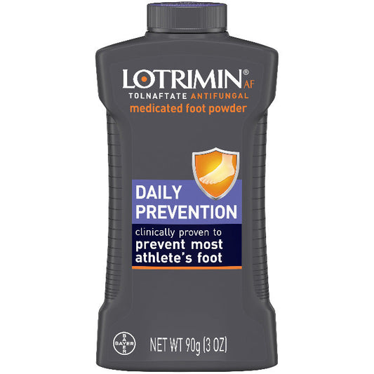 Lotrimin Athlete's Foot Powder, Medicated with Tolnaftate 90 gram