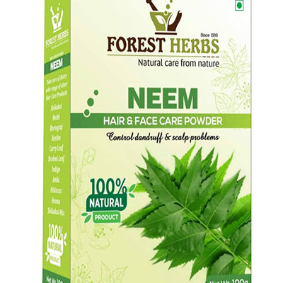 Forest Herbs Neem Hair & Face Care Powder