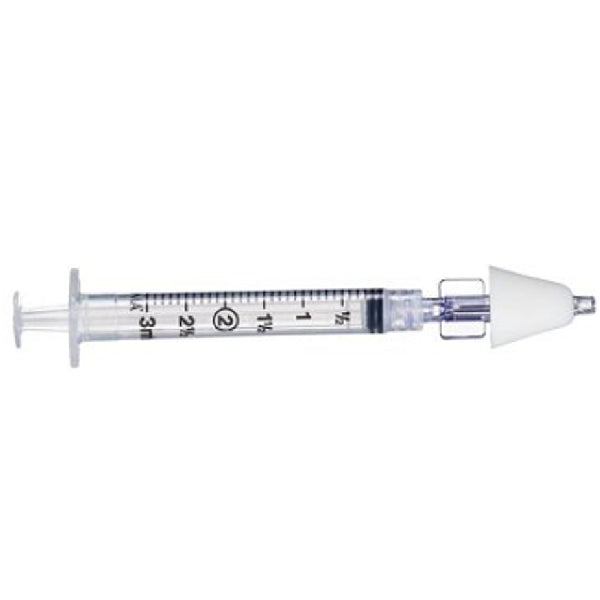 MAD100 Intranasal Mucosal Atomization Nasal Device with 3 mL Syringe Luer Lock Tip