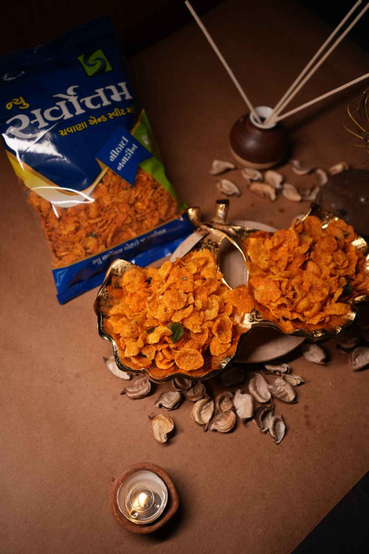 Sarvottam Chawana & Sweet Mart Makai Chevda | 500 gms