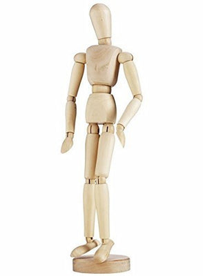 BRUSTRO Manikins (12 Inch Male & Female)