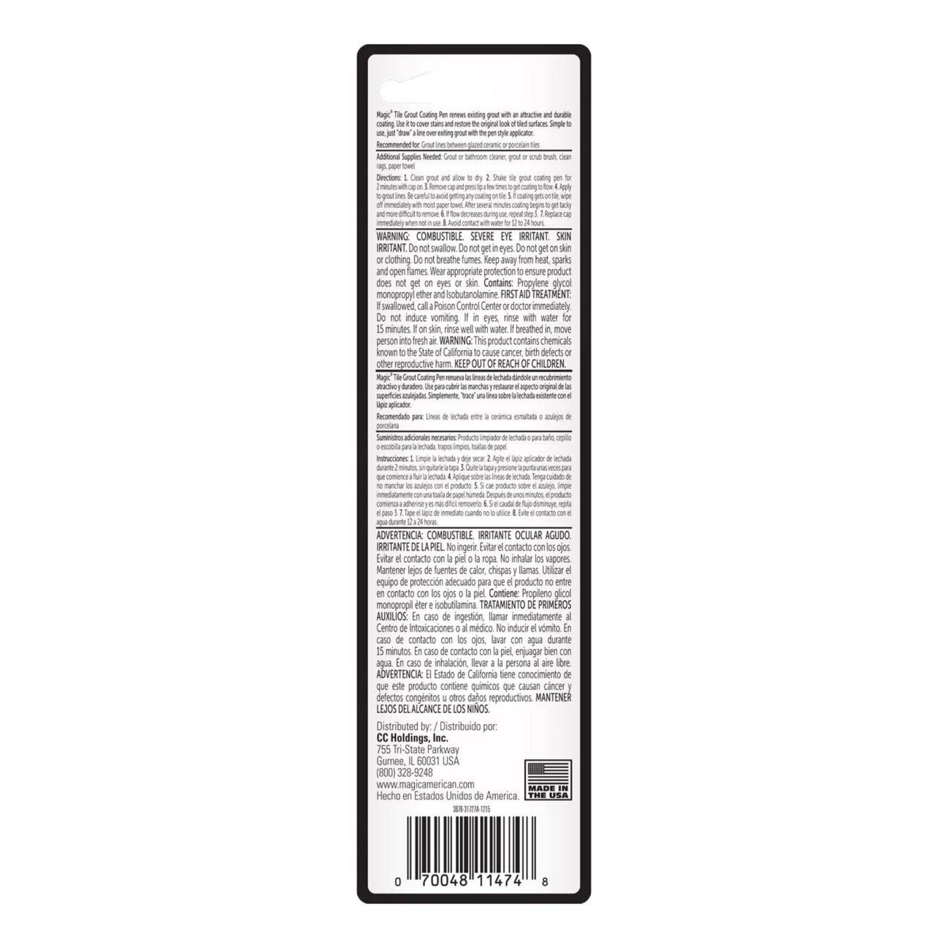 Tile Grout Coating Pen
