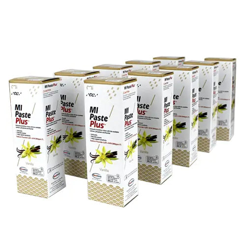 MI Paste Plus Vanilla Flavor By GC America (10 Pack)