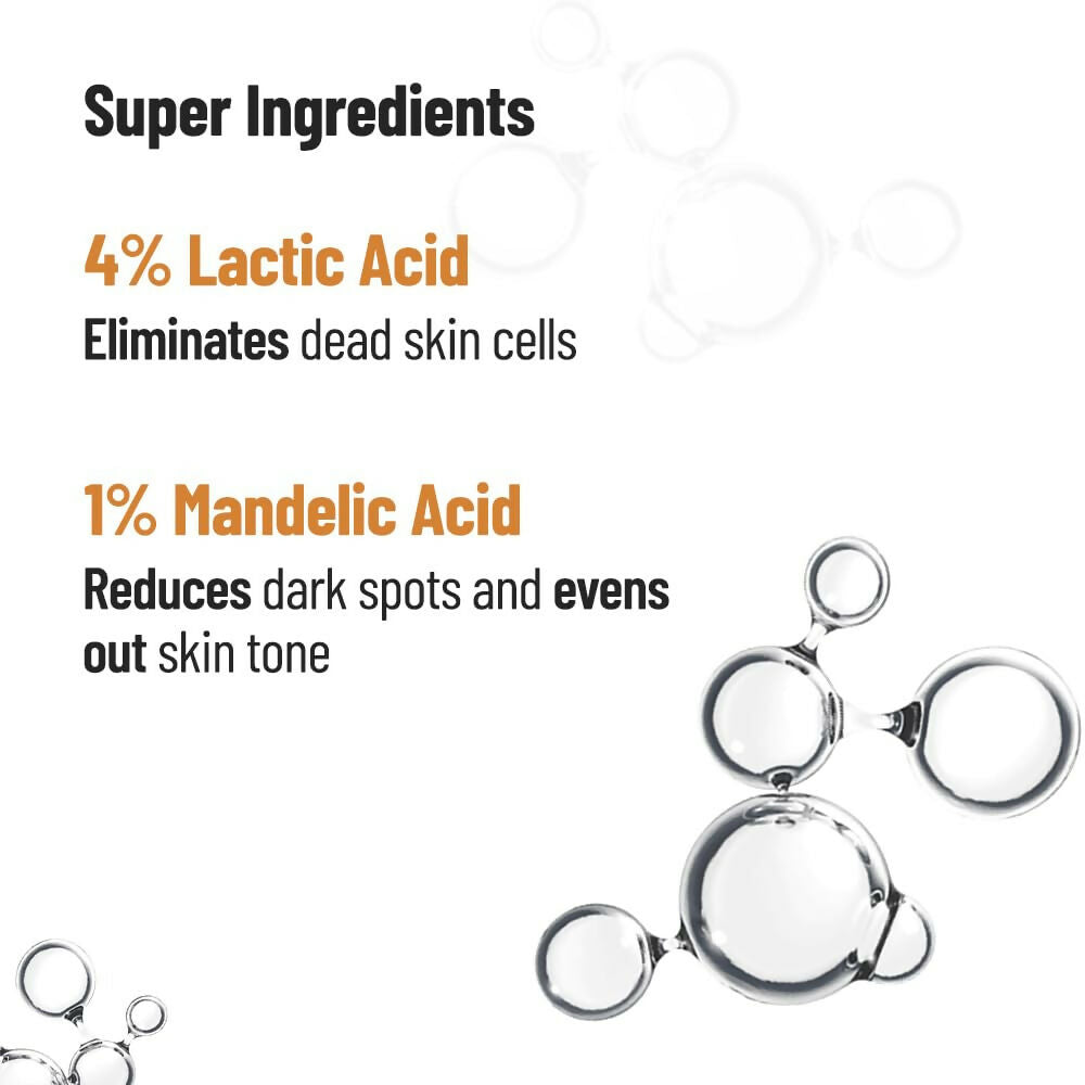 Chemist at Play UnderArm Roll On Fragrance Free, Prevents Body Odour, Brightens Skin & Exfoliates Underarm