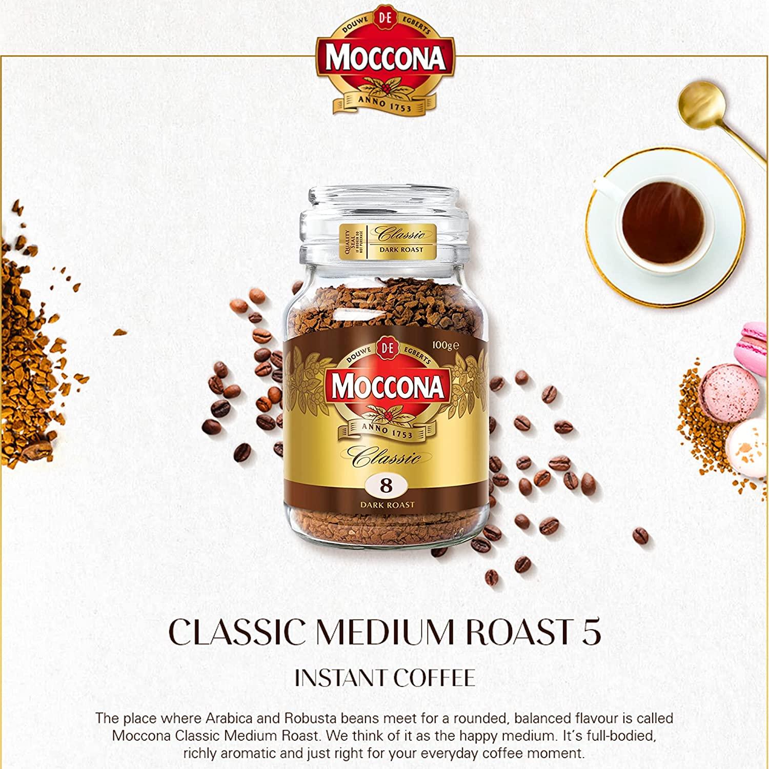 Classic Dark Roast And Espresso Instant Coffee
