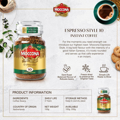 Classic Medium Roast And Espresso Instant Coffee
