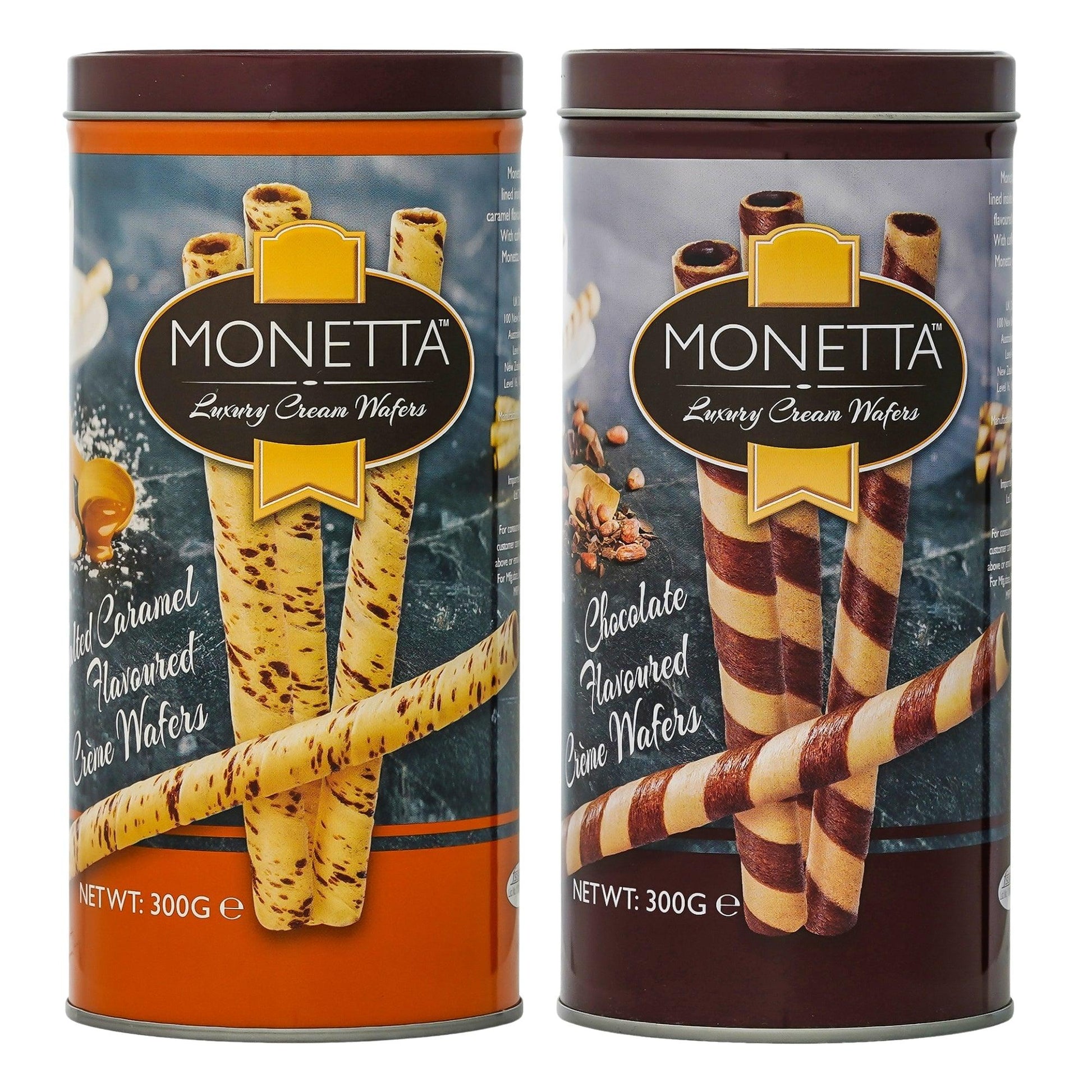 Salted Caramel, Chocolate Wafer Sticks Combo